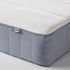 VESTERÖY Pocket sprung mattress, extra firm/light blue, 140x200 cm - IKEA