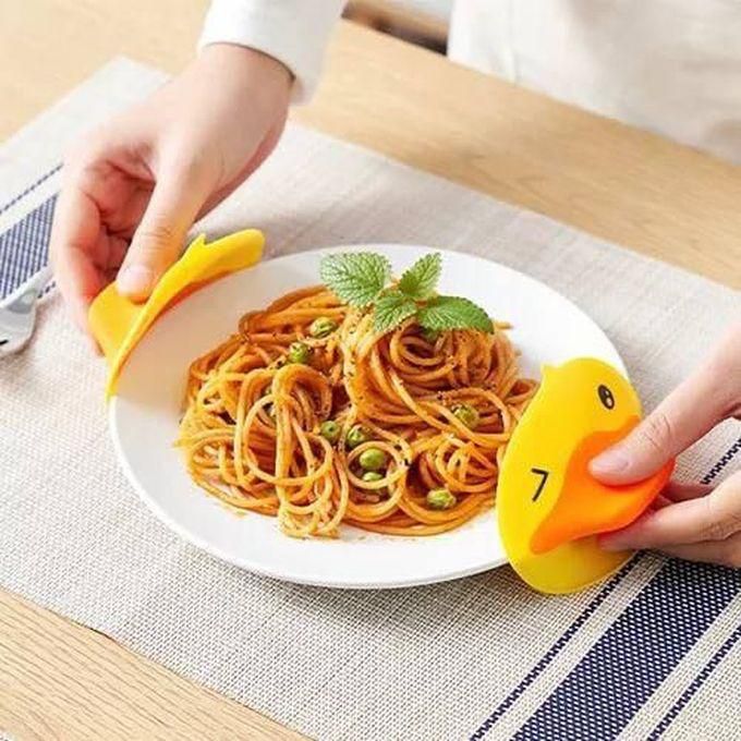 Silicone Oven Mitts (Heat Insulation) - 2 Pcs - (Duck Shape)
