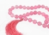VP Jewels Women's 10mm Pink Candy Jades Subha 33 count Prayer Beads
