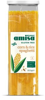 Amisa Org G/F Corn & Rice Spaghetti 500G
