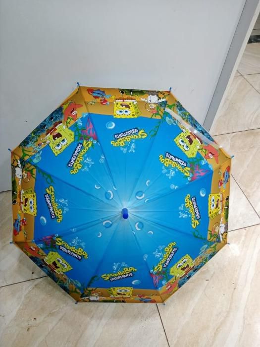 Cartoon Themed Kids Umbrellas - Sponge bob
