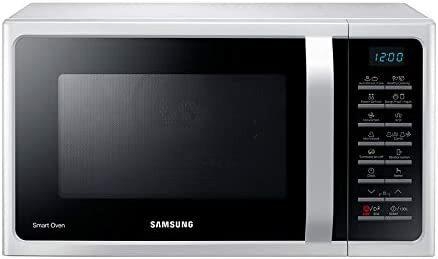 Samsung 28 LIters Microwave with Grill and Convection, White - MC28H5015AW, 1 Year Warranty