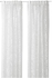 SKÄREFLY Sheer curtains, 1 pair - white 145x300 cm
