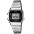 Casio For Women Digital Dial Stainless Steel Band Watch - LA680WA-1