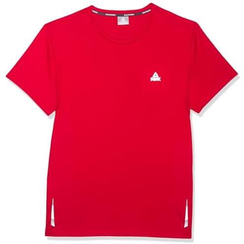 بيك قميص برقبة دائرية للرجال F652127، مقاس 3XL، احمر غامق