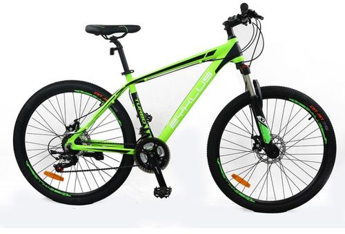 Turbo Mountain Bike-Green/Grey-26 inch