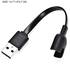 Fast Charging Cable For Xiaomi Band 3 Smart Bracelet 7centimeter Black