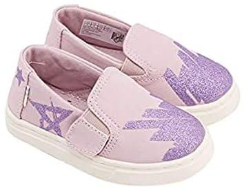 TOMS Girls Luca Loafer Flats - 10013335, Lilac, 26