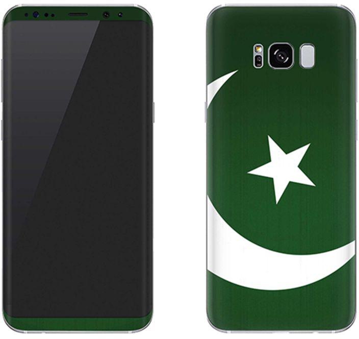 Vinyl Skin Decal For Samsung Galaxy S8 Flag Of Pakistan