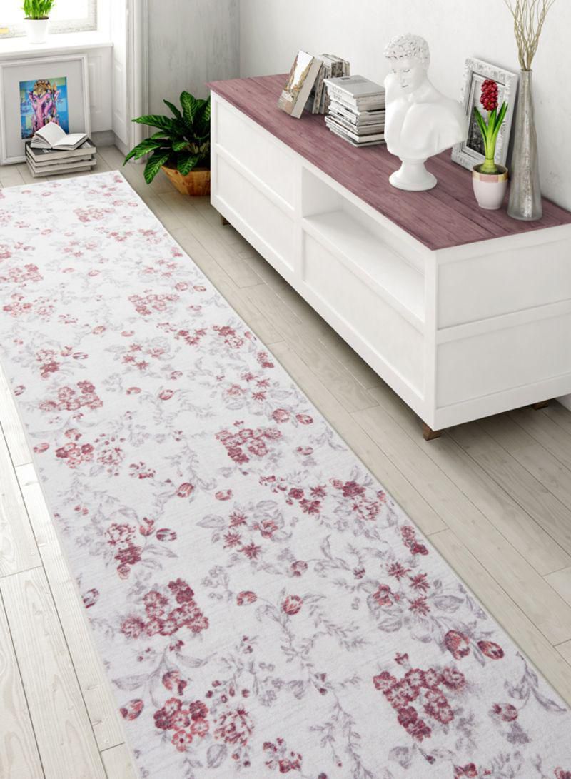 Uludere Polyamide Carpet Cream/Pink/Grey 100x150 centimeter