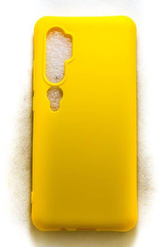 Anti-Shock  Back Cover For Xiaomi MI Note 10. Yellow