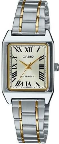 Casio Women's Quartz Dress Watch, Analog and Stainless Steel- LTP-V007SG-9BUDF
