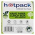 Hotpack kraft lunch box  5pieces
