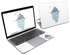 Iceberg Skin Cover For Macbook Air 13 Multicolour