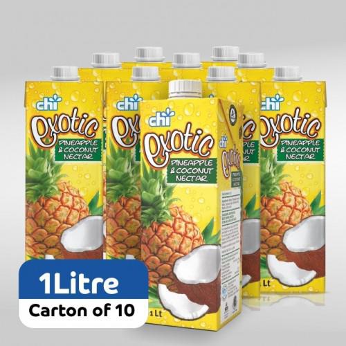 WHOLESALE Chi Exotic Pineapple & Coconut Nectar 1ltr x 10 (Carton) WHS