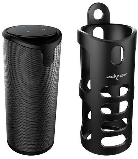 Zealot S8 3D HiFi Wireless Bluetooth Speaker - Black