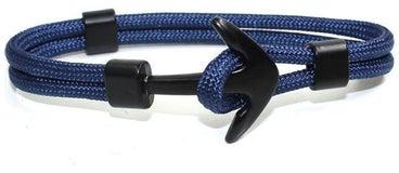 Airplane Anchor Charm Rope Sport Bracelet