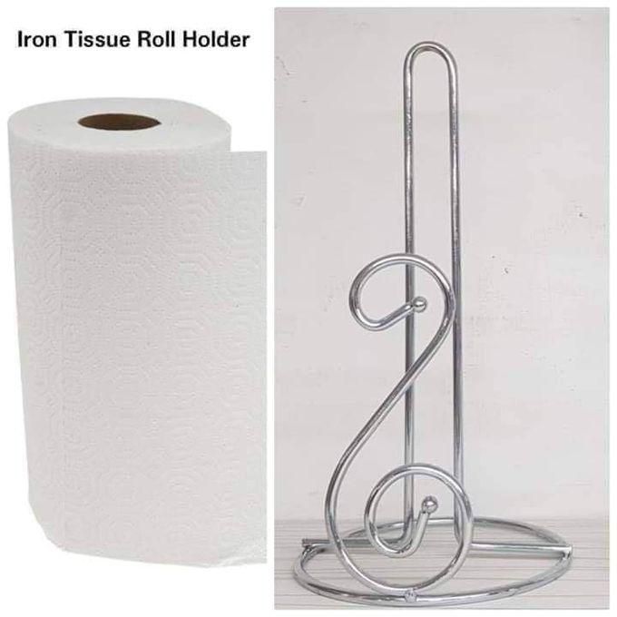 Stainless Steel Silver Kitchen Paper Towel Holder