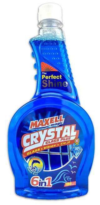 Maxell Magic Crystal Liquid Window Cleaner - Ocean Mist Scent - 700ml