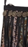 حقيبة كروس كارنافال للنساء من ليذر هوم 1446-Arabisc - أسود/أخضر