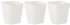 Sunnersta Ikea NEW Container, white, Set of 3