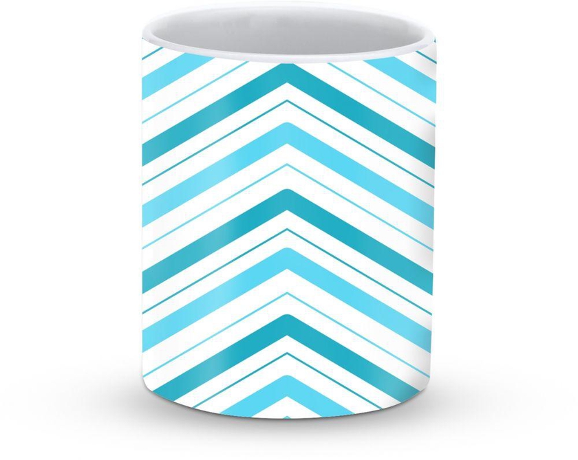 Stylizedd Mug - Premium 11oz Ceramic Designer Mug- Only way is Up