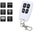 433Mhz Wireless Magnetic Door Sensor Alarm With Keychain White