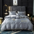Luxury Egyptian 6 Pc 6*7 Silk Embroidered Comforter Set