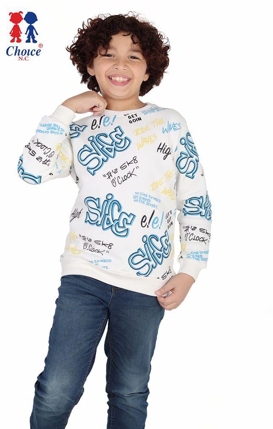 Choice Milton Cotton Sweatshirt For Boys