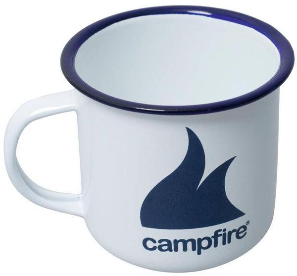 CAMPFIRE Enamel Mug 9CM - White