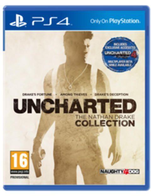 Sony Uncharted: The Nathan Drake Collection - 3 Full Games In 1