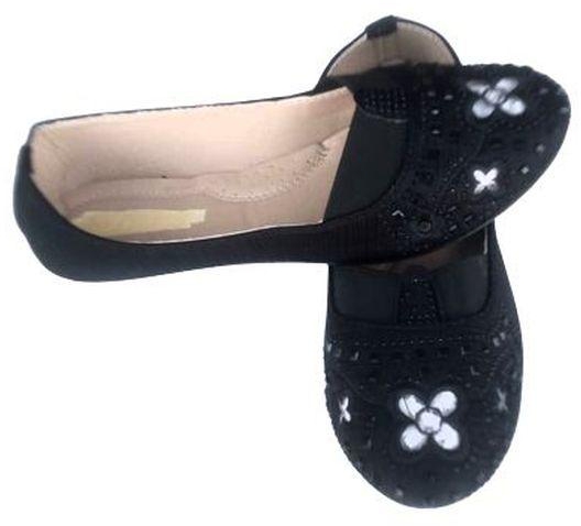 Women Flat Shoe Ladies Office Shoe-black