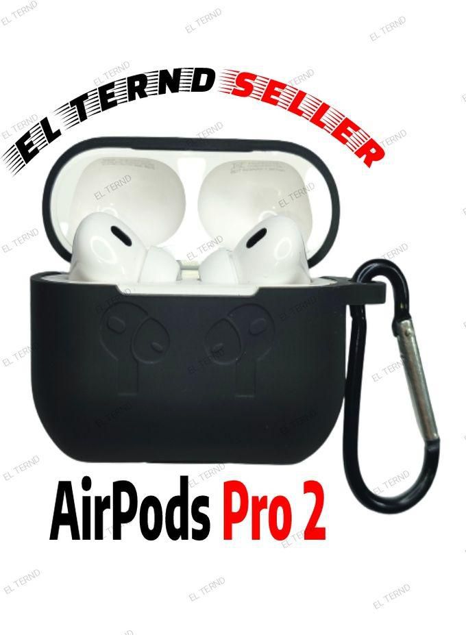 Silicone Case For AirPods Pro 2 - Black