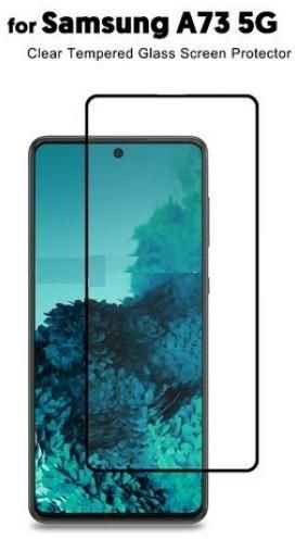 Samsung Galaxy A73 2022 5G غطاء كامل واقي 21 دى شاشة زجاجي - شفاف