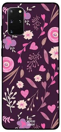 Skin Case Cover -for Samsung Galaxy S20 Plus Purple Floral Purple Floral