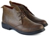 Natural Leather Casual Leazus Half Boots - Oily