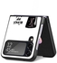 Hard Back Cover Case Wake Up Makeup for Samsung Galaxy Z Flip 4