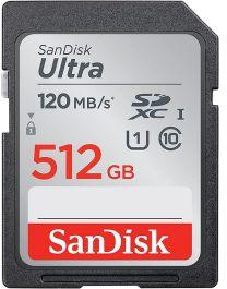 SanDisk 512GB ULTRA SD 120 MB (SDSDUN4-512G-GN6IN)