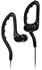 KitSound Enduro Water Resistant Sports Ear hook Headphones Black