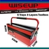WISEUP Iron Tool Box 530 Mm The Surface Is Sprayed With Rust Proof Paint