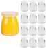 FUFU Glass Jar Container with Lid - 100ml