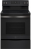 GE Freestanding Ceramic Electric Cooker Range, 4 Burner ,Black Slate