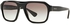 Prada PR02SS,1AB0A7,55 Square Sunglasses For Men-Black