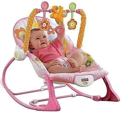 Fisher Price Baby Infant Rocker With Bouncer Chair And Music Swing
