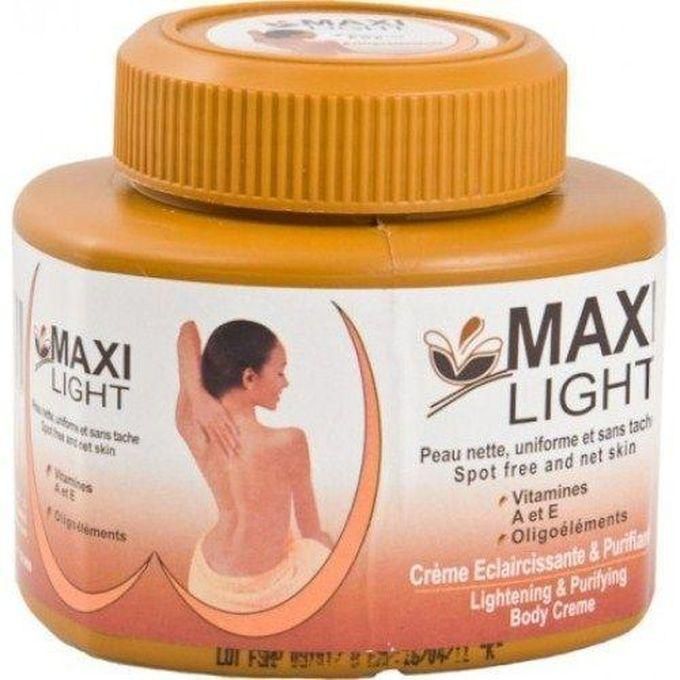 Maxi Light Cream For Skin & Body Lightening - 133 Ml