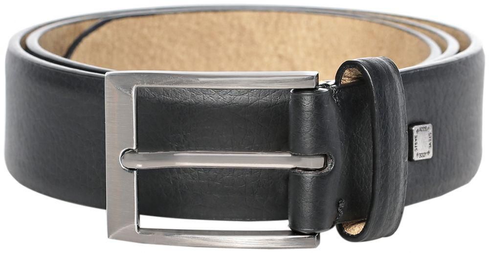 Steve Madden B87017 Belt for Men - Leather, 42 US, Black