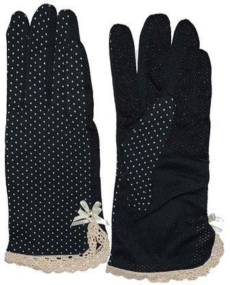 Sun Protection Summer Gloves Black