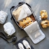 RENSARE حقيبة, نقش كاروهات/أسود, ‎30x40 سم/8 ل‏ - IKEA