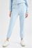 Defacto Woman Blue Regular Fit Knitted Trousers