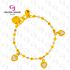 GJ Jewelry Emas Korea Bracelet - Love Kids 9180313-0